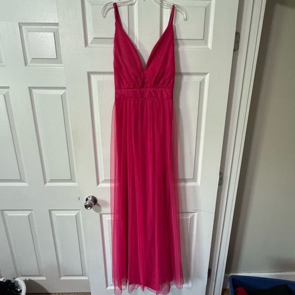 Le Chateau XXL size fuchsia dress - Picture 3 of 8
